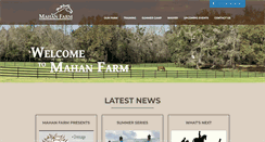 Desktop Screenshot of mahanfarm.com