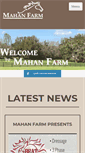 Mobile Screenshot of mahanfarm.com